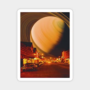 Saturn Nights Magnet