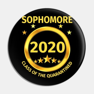 Sophomore 2020 Class Of The Quarantined T-Shirt Pin