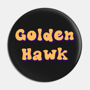 Golden Hawk Pin