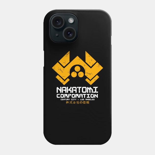 Nakatomi Corporation Phone Case by Melonseta