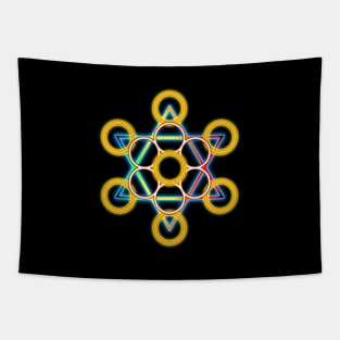 Spiritual Geometry / Star and Circles Tapestry