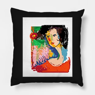 Fashionable Woman Pillow