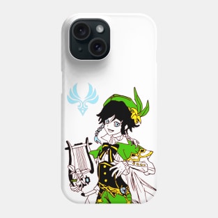 Venti Genshin Impact Phone Case