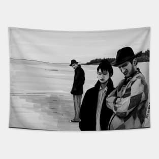 Stranger than Paradise Illustration Tapestry