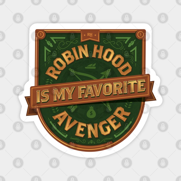 Robin Hood Magnet by zacrizy