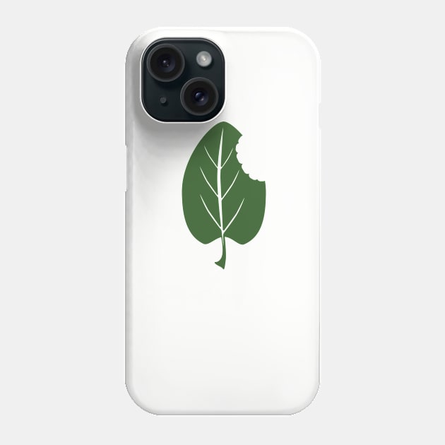 Operation Eat All The Plants Leaf Phone Case by Operation Eat All The Plants