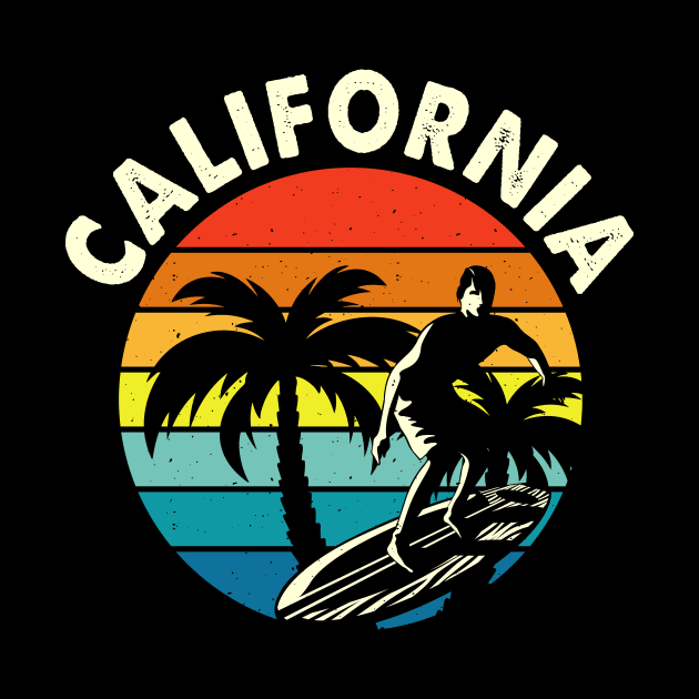 California T Shirt For Women Men by QueenTees