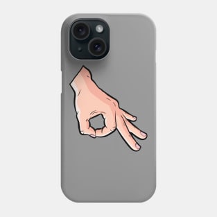 The Circle Game Ok Emoji Meme Phone Case