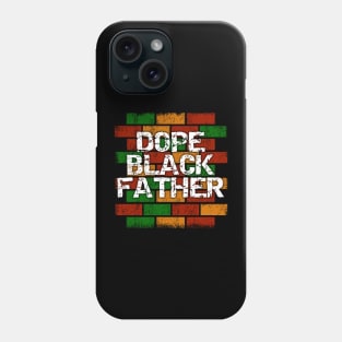 Dope Black Father Urban Wall Phone Case