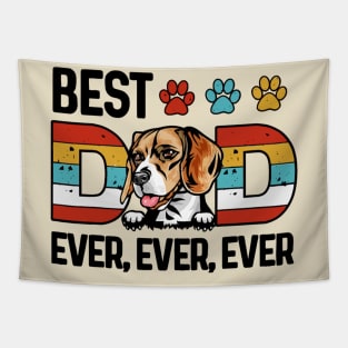 Best Dog Dad Ever Tapestry