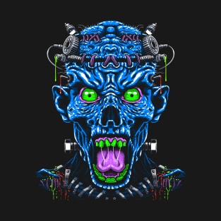 Blue zombie T-Shirt