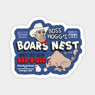 Boss Hogg's Boars Nest Magnet