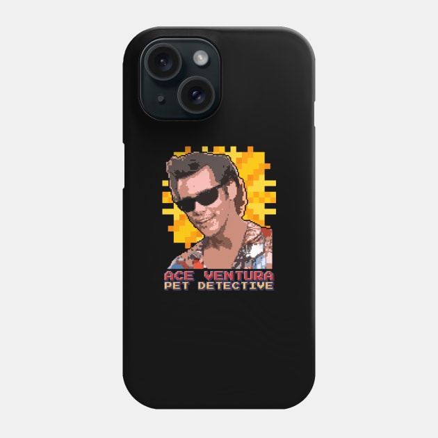 ventura pixel art Phone Case by LAKOSH