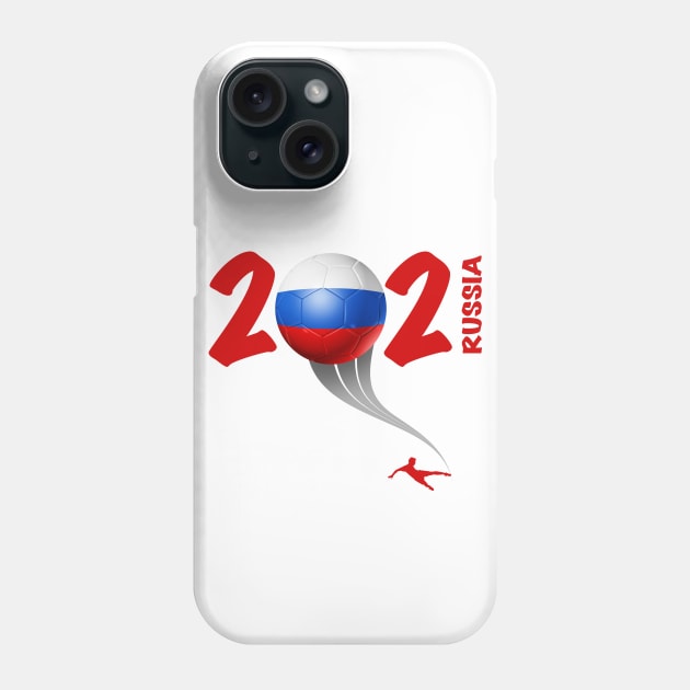 Russia Euro Soccer 2021 Phone Case by DesignOfNations