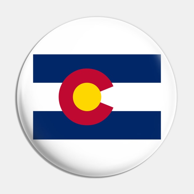 Colorado State Flag Pin by General-Rascal