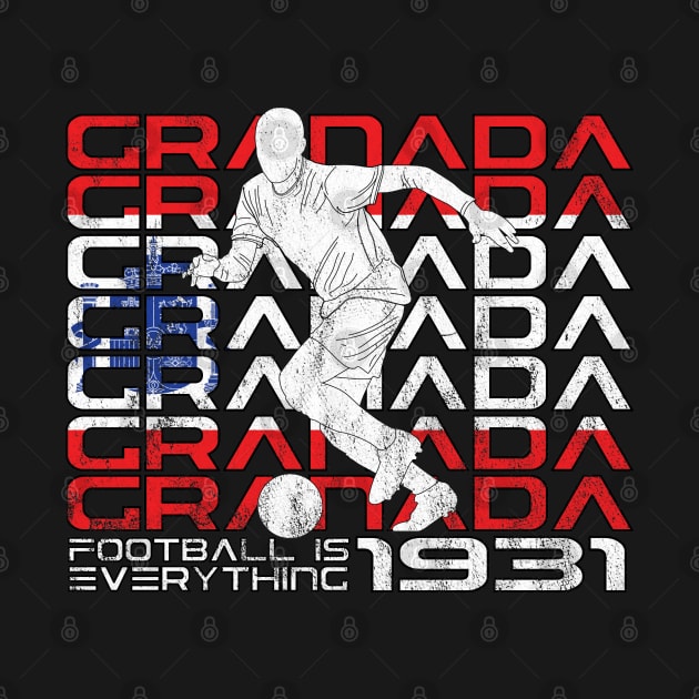 Football Is Everything - Granada CF Attack Retro by FOOTBALL IS EVERYTHING