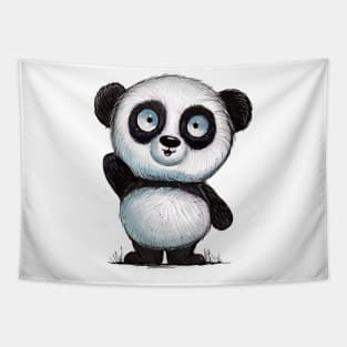 Panda says hi! Tapestry