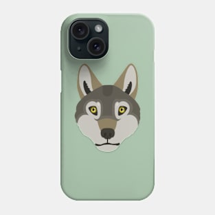 Simple Wolf Head Phone Case