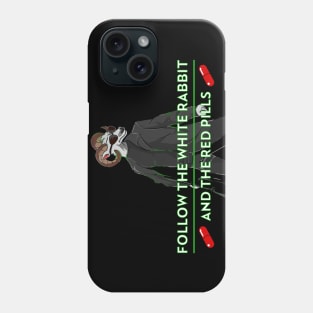 Follow the Black Sheep and the White Rabbit Phone Case