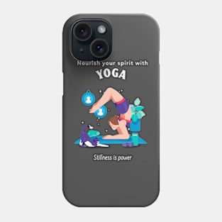 Nourish Your Spirit With Yoga Phone Case