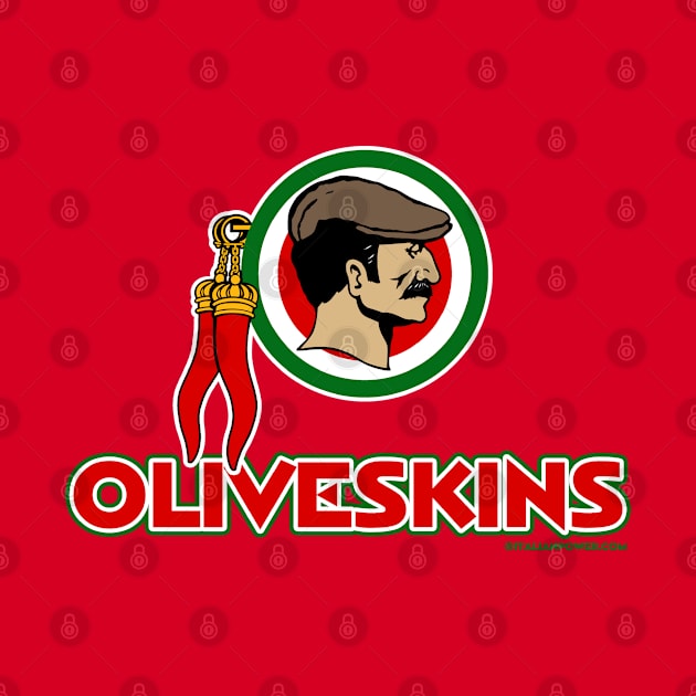 Oliveskins Football by ItalianPowerStore