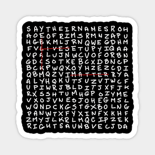 BLM crossword w Magnet