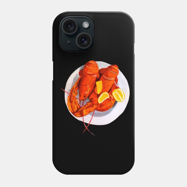 Lobster lover Phone Case by PaintingsbyArlette