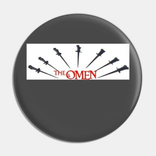 The Omen Daggers Pin