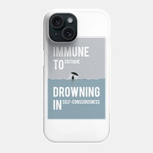 Drowning in Self-consciousness Phone Case