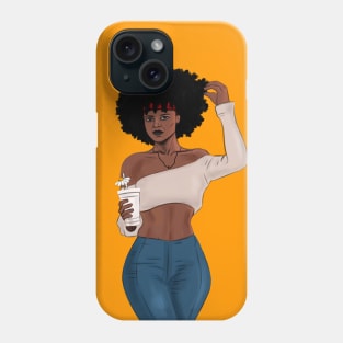 Beautiful Afro Queen Phone Case