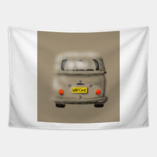 Shadow Camper (beige) Tapestry