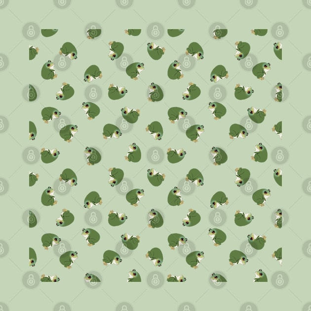 Chunky Frog Pattern by Velvet Earth