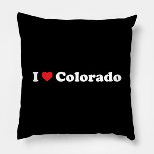 I ❤️ Colorado Pillow