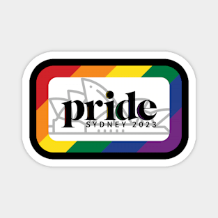 sydney pride festival 2023 Magnet