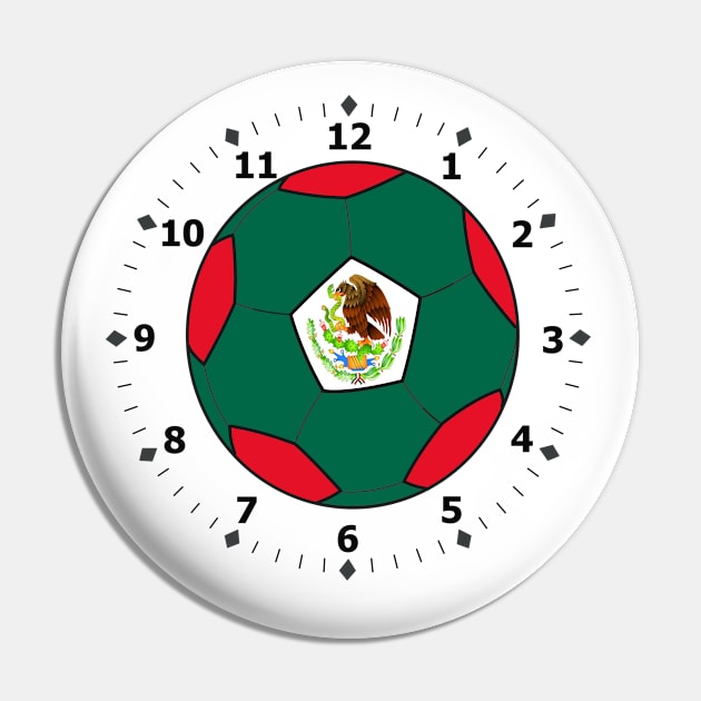 mexican flag clock Pin by persa