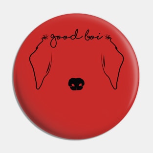 Good Boi-Golden Retriever Pin