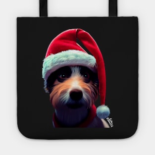 Christmas Cute dog Tote