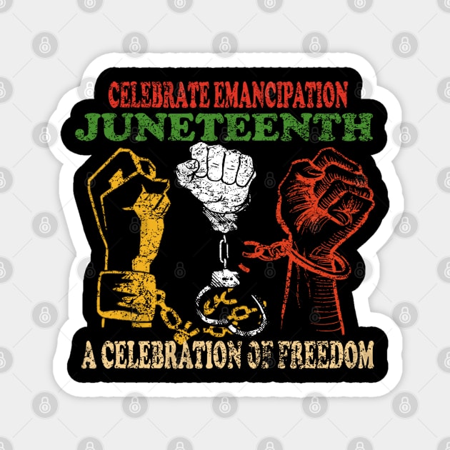 JUNETEENTH Magnet by graficklisensick666