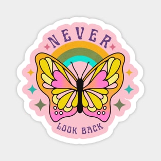 Never Look Back Magnet