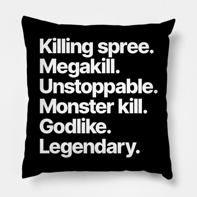 KIlling Spree Mobile Pillow by Wreckists