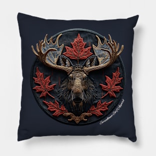 Proud and free Moose Pillow