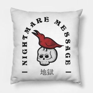 Nightmare Message Pillow