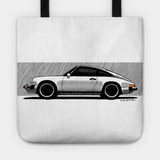 classic german sports car Tote