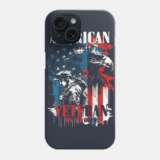 American by Birth Veteran By Choice Phone Case