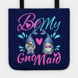 Be My Gnome Mermaid for Christmas Tote