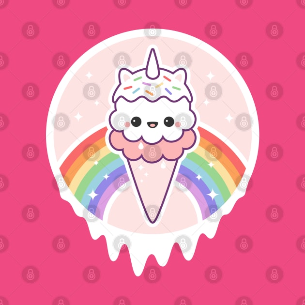 Unicone Unicorn Ice Cream Cone by sugarhai