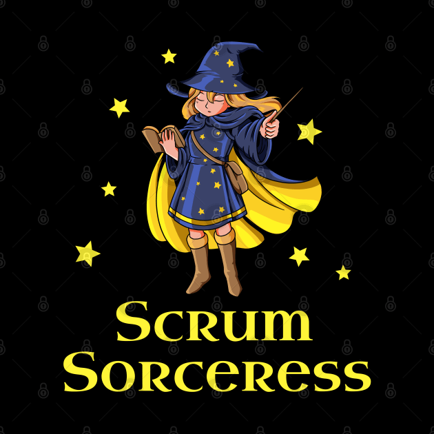 Scrum Sorceress - Scrum Master by Modern Medieval Design