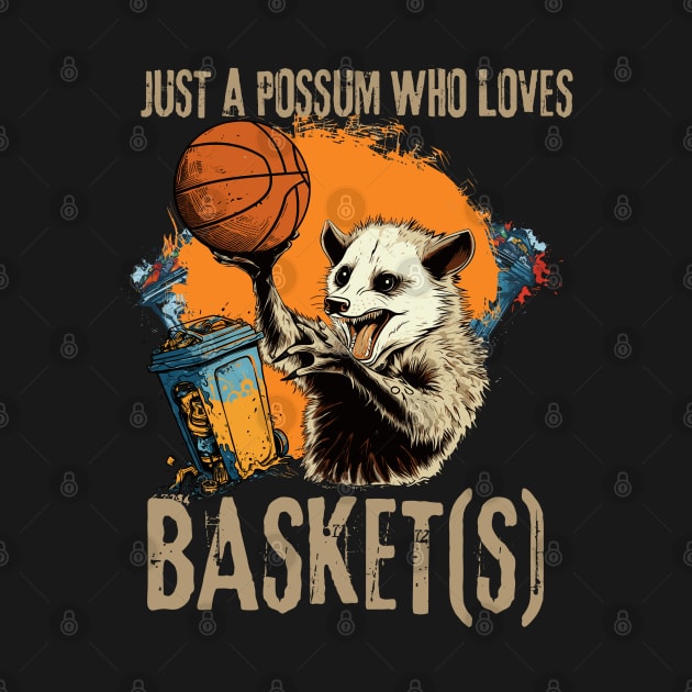 Just a possum who loves basket(s) by GraphGeek