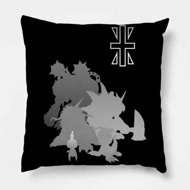 Crest of Reliability Pillow by joshgerald