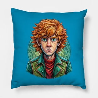 Anime Character Drawings Pillow